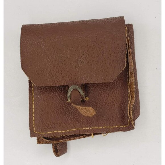 Vintage Mattel Big Jim Camper Backpack Leather Toy Replacement Part - Picture 6 of 6